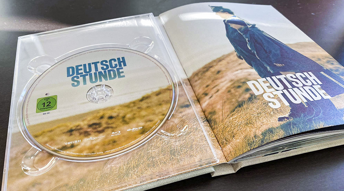 Deutschstunde Mediabook innen mit eingelegter Disc